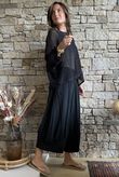 Conrad Grunge Loose Cotton Knit Black Pre order due 1 week 